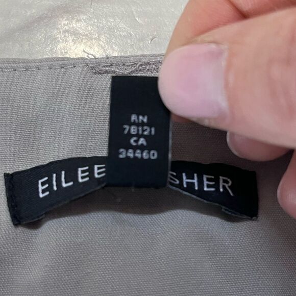 eileen fisher | S4SUP-3 Gray Pockets Dress Pants Slacks M - Picture 8 of 9